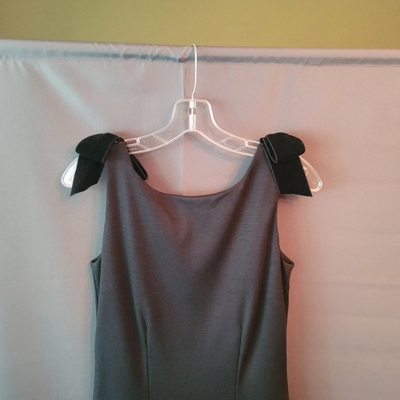 VINTAGE ALFRED SUNG COCKTAIL DRESS WITH AUTHENTIC OSTRICH FEATHERS - Picture 5 of 6